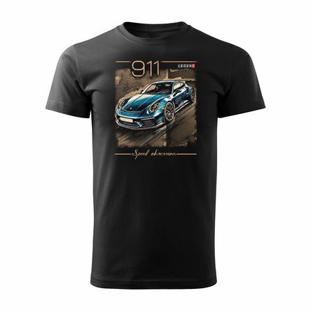 Porsche Carrera 911 Herren Schwarz REGULAR T-Shirt