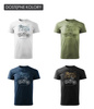 Royal Enfield Classic 650 Legend Herren Khaki Motorrad Motorrad-T-Shirt