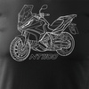 Honda NT 1100 Herren-Motorrad-T-Shirt schwarz REGULAR