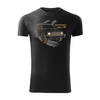 Verkauf - Jeep Grand Cherokee Männer Auto T-Shirt schwarz SLIM