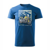 Suzuki V-strom Vstrom 1050 DE Herren blau REGULAR Motorrad-T-Shirt