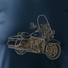 Harley Road King Herren marineblau REGULAR Motorrad-T-Shirt