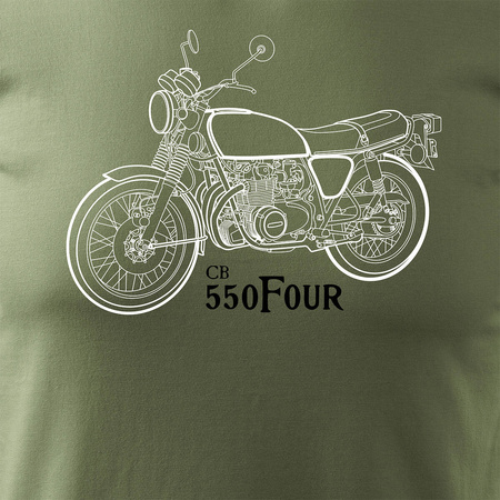 Honda CB 500X 500 X Herren marineblau REGULAR Motorrad-T-Shirt