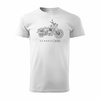 Royal Enfield Classic 650 Legend Herren Weiss Motorrad Motorrad-T-Shirt