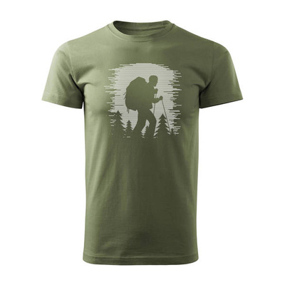 Outdoor-T-Shirt für Wanderer Tatra Trekking Herren khaki REGULAR