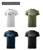 Herren Dodge Raam Auto-T-Shirt schwarz REGULAR