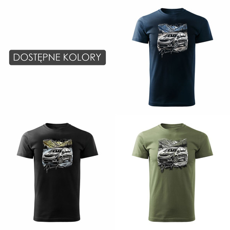 Chrysler Pacifica Herren schwarz Auto-T-Shirt REGULAR