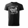 Set aus Kapuzenpullover und T-Shirt mit Honda NT 1100 Motorrad, Herren, schwarz