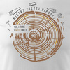 T-Shirt für Schreiner Schreiner für Holzfäller Männer weiß SLIM