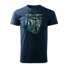 MTB Mountainbike T-Shirt Herren navy blau REGULAR