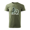 MTB Downhill Mountainbike-T-Shirt Herren khaki REGULAR