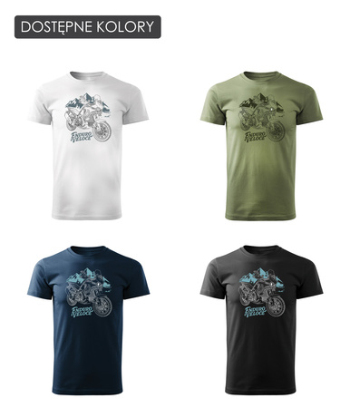 MV Agusta Enduro Veloce Herren marineblau Motorrad Motorrad-T-Shirt