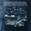 Ford Sierra RS 500 cosworth Auto-T-Shirt Männer navy blau