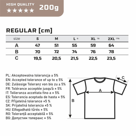 Ausverkauf - Herren bulterier bull terrier t-shirt schwarz REGULAR
