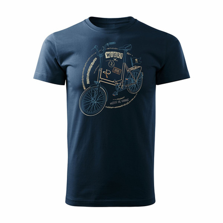 Wigry 3 Herren marineblau REGULAR Fahrrad-T-Shirt