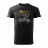 Royal Enfield Classic 650 Legend Herren Schwarz Motorrad Motorrad-T-Shirt