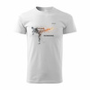 Herren Kickbox-T-Shirt weiß REGULAR