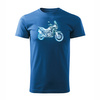 Honda Africa Twin CRF1100L blau navy Motorrad Motorrad-T-Shirt