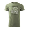 Honda Transalp 750 Herren Khaki Motorrad Motorrad-T-Shirt