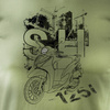 Honda SH125i SH 125 i Herren Khaki Motorrad Motorrad-T-Shirt