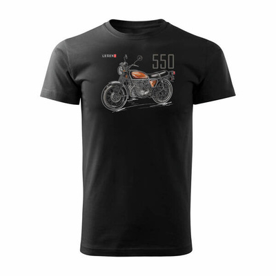 Honda CB 500X 500 X Herren marineblau REGULAR Motorrad-T-Shirt