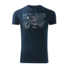 Verkauf - Moto Guzzi Griso Herren marineblau SLIM Motorrad Motorrad T-Shirt