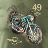 Motorrad Motorrad-T-Shirt Iż 49 Legenden Herren khaki REGULAR