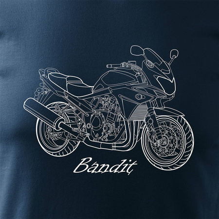 Verkauf - Suzuki Bandit 600 1200 750 Herren navy blau REGULAR Motorradtrikot
