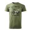 CF MOTO MT800 Herren Khaki Motorrad Motorrad-T-Shirt