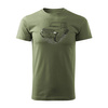 Jeep Wrangler Rubicon T-Shirt mit Jeep Wrangler Auto Herren khaki REGULAR
