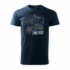 Benelli TRK 702 X TRK702 TRK702X Stroke Herren marineblau Motorrad-T-Shirt REGULAR