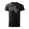 SHL M04 M11 M17 Herren Motorrad Motorrad-T-Shirt schwarz REGULAR