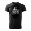 Kawasaki Versys 650 KLE 650 Herren-Motorrad-T-Shirt schwarz