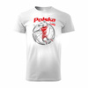 Polnisches Volleyball-T-Shirt für Volleyball-Fans Volleyball Herren weiß REGULAR