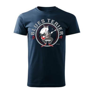 Blues Terrier Herren navy blau REGULAR T-Shirt