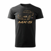 Verkauf - MAZDA MX-5 MX 5 Herren Auto T-shirt schwarz REGULAR